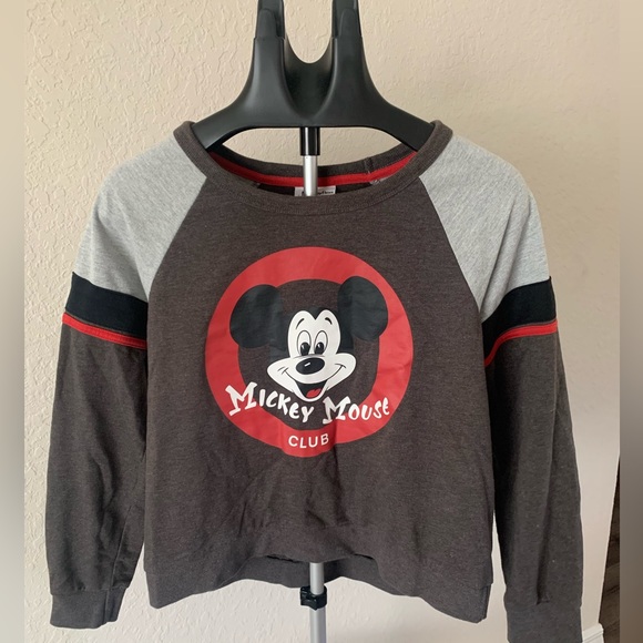 Disney Tops - Disney park long sleeve Mickey mouse club sweater size M